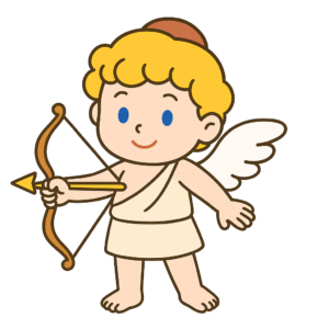 愛の神エロスと金の矢