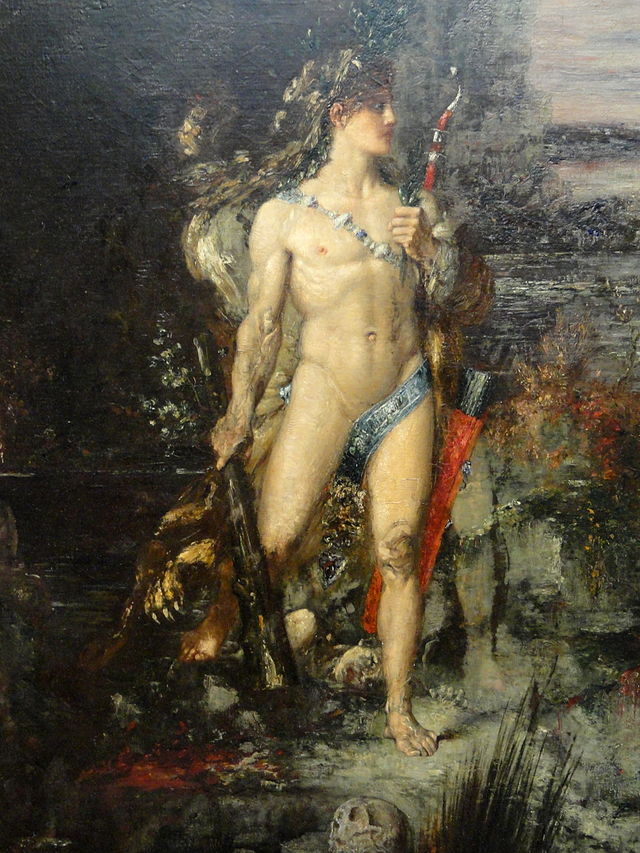 Hercules and the Lernaean Hydra, 1875-1876, by Gustave Moreau,