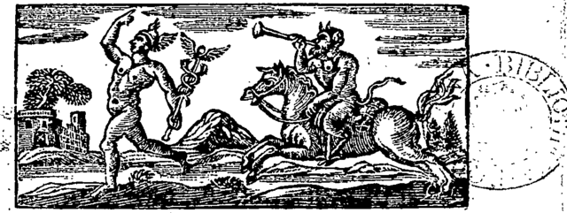 News from the dead- Or, the Monthly Packet Of True Intelligence from the Other World Fleuron（1756年）