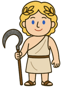 クロノスとアダマスの鎌