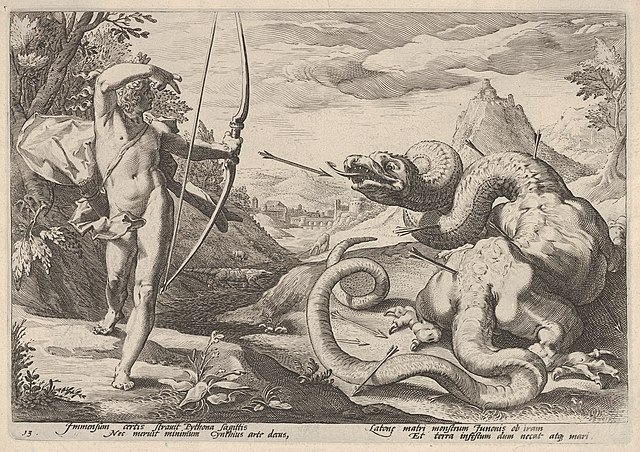 Apollo Killing the Python