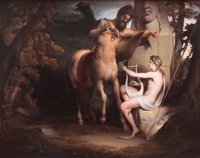 The Education of Achilles（1772年）
