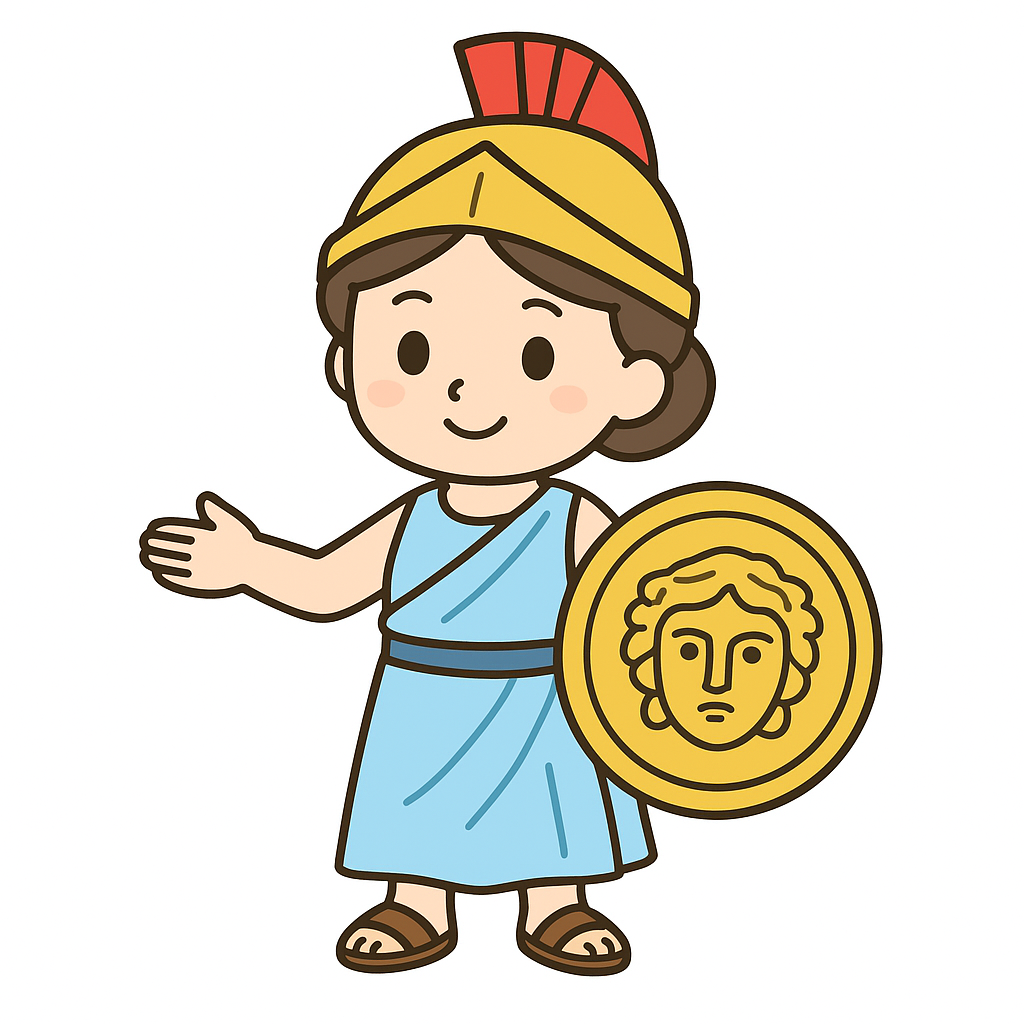 アテナとアイギスの盾