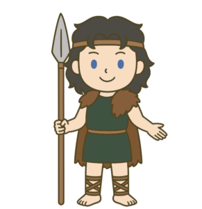 ゲイ・ボルグを持ったクー・フーリン