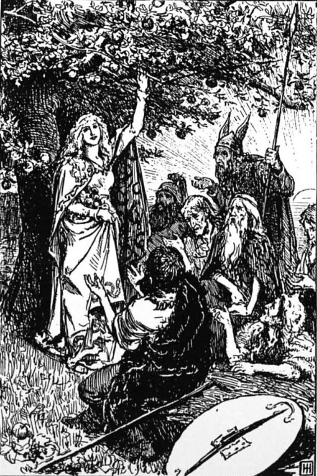 Idunn and the Apples of Youth.（1893年）