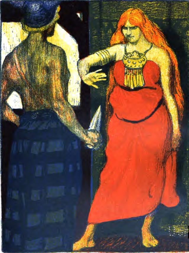 Skirnir wirbt um Gerda.（1903年）