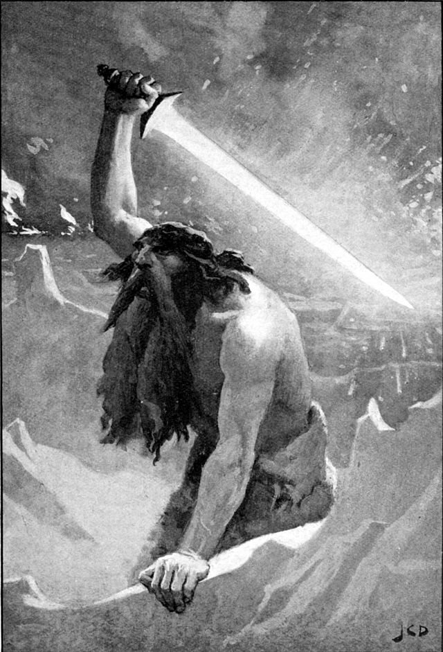 The giant with the flaming sword(1909年)