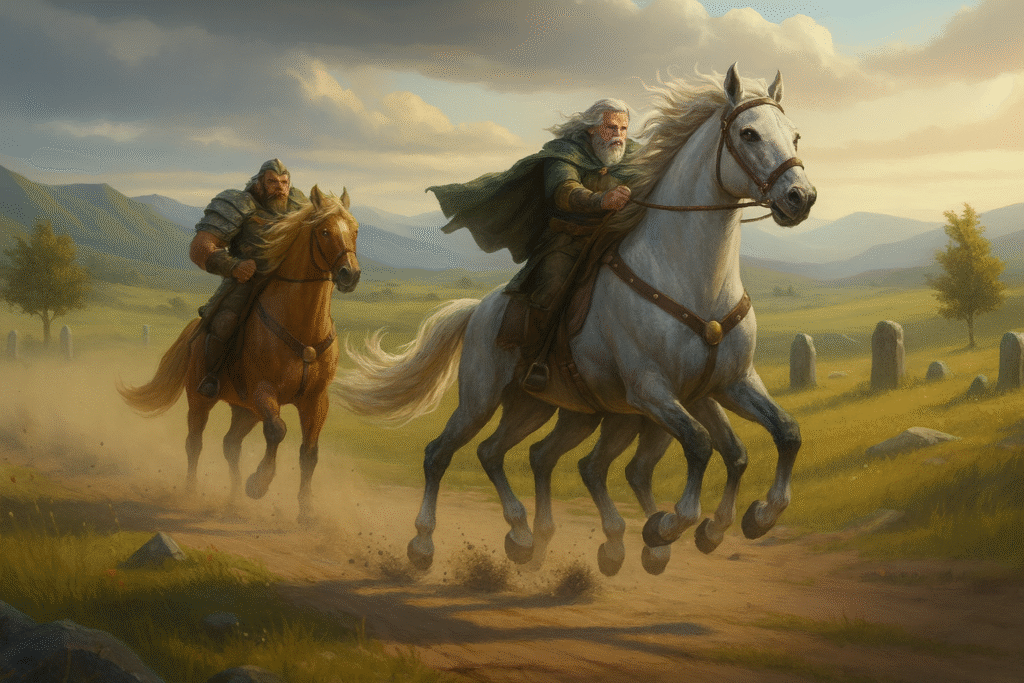 スレイプニルとグルファクシのレースイメージ