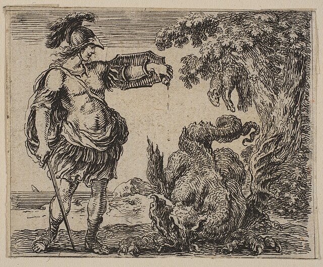 Jason, from 'Game of Mythology' (Jeu de la Mythologie) MET DP817651.（1644年）