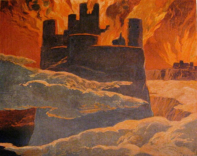 Ragnarök by Doepler.(1905年)