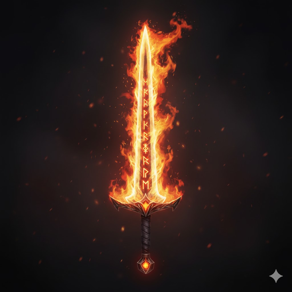 炎の剣イメージ