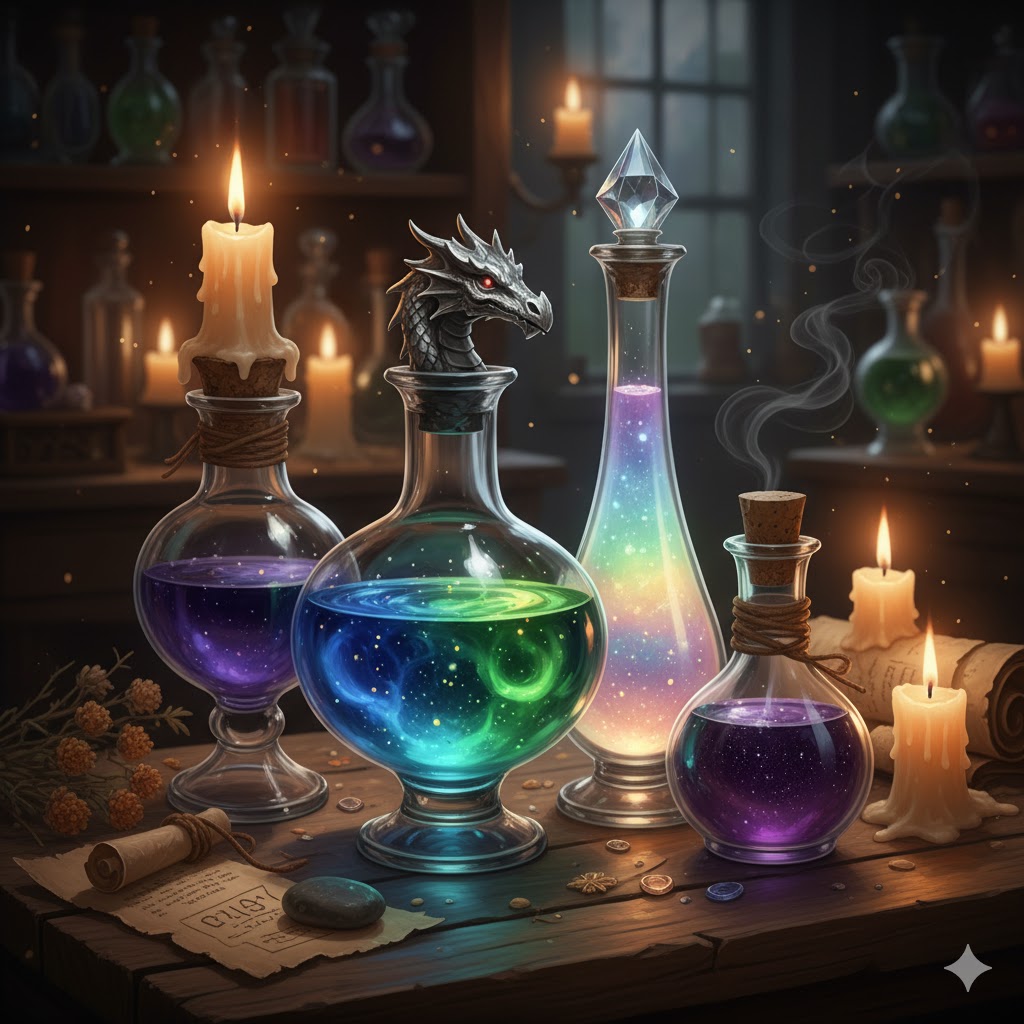 若返りの秘薬イメージ