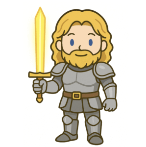 クラウ・ソラスを持ったヌアザ