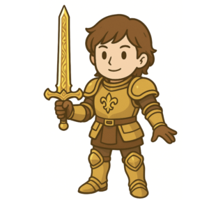 クラレントを持ったモードレッド