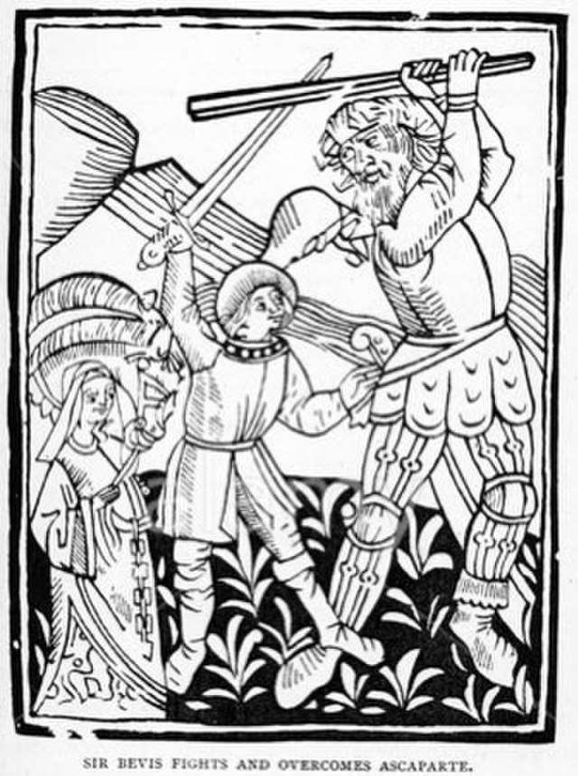 Bevis fights Ascaparte.