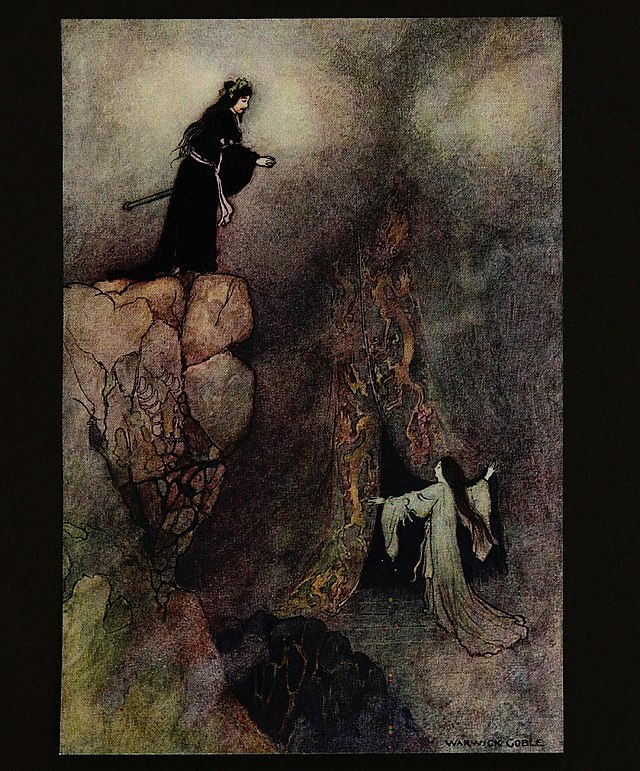 Green willow and other Japanese fairy tales (1910) (14593788578).（1910年）