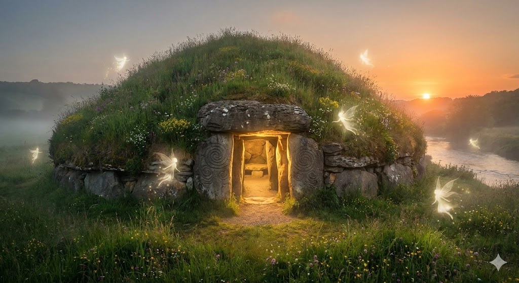 オェングスの「ブルー・ナ・ボーニャ(妖精の塚)」のイメージ