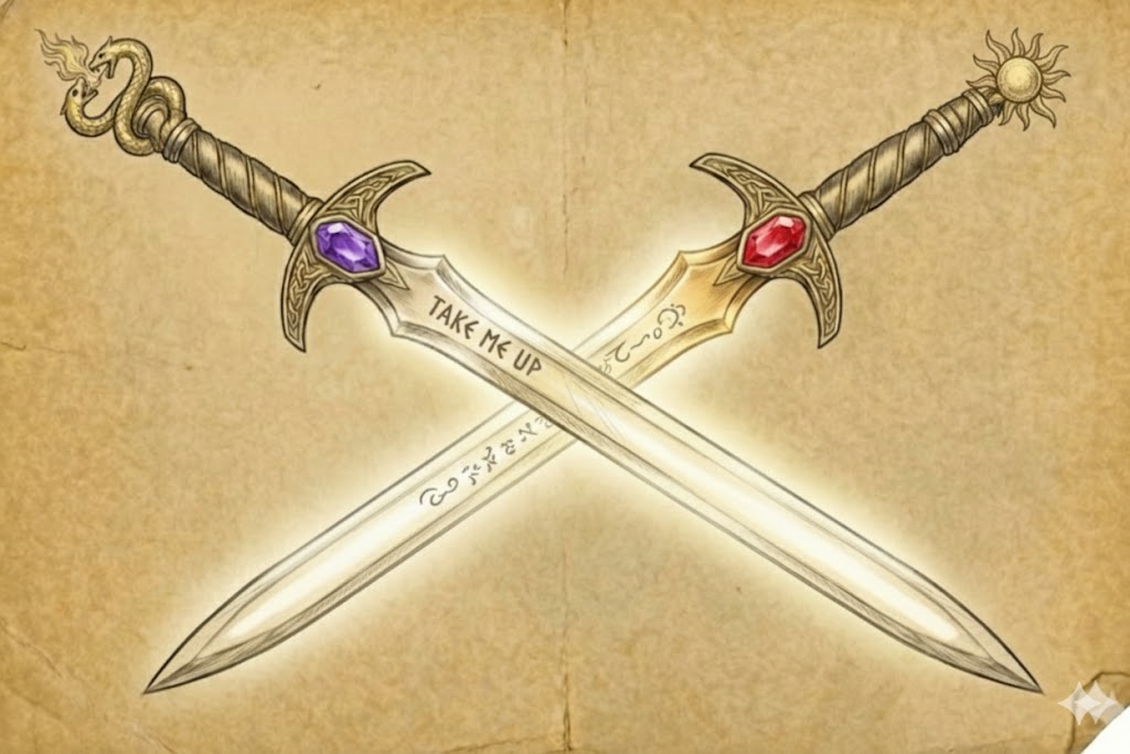 ガラティーンとエクスカリバー