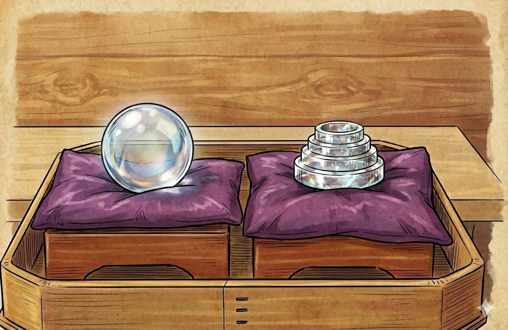 潮満珠・潮干珠イメージ