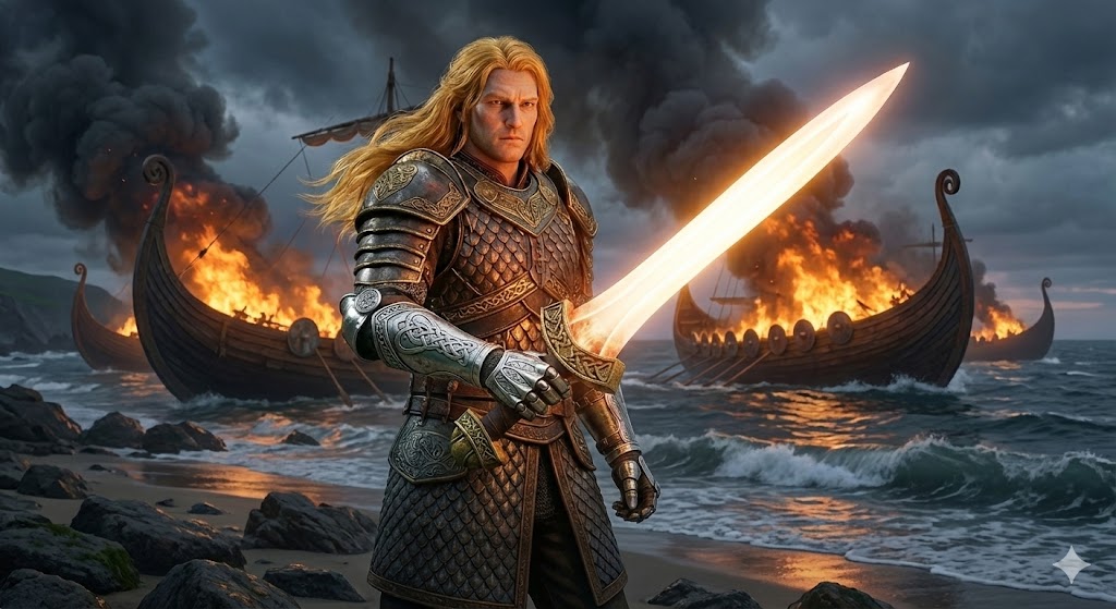 アイルランド上陸の際に先住民を恐怖させたヌアザ