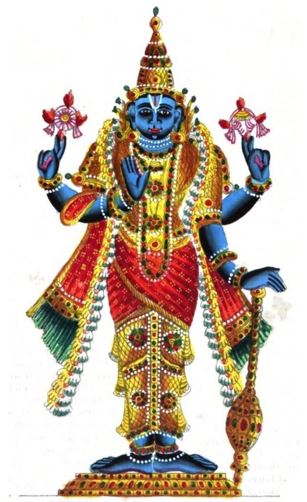 Vishnu - Hindu Pantheon.(1842年)