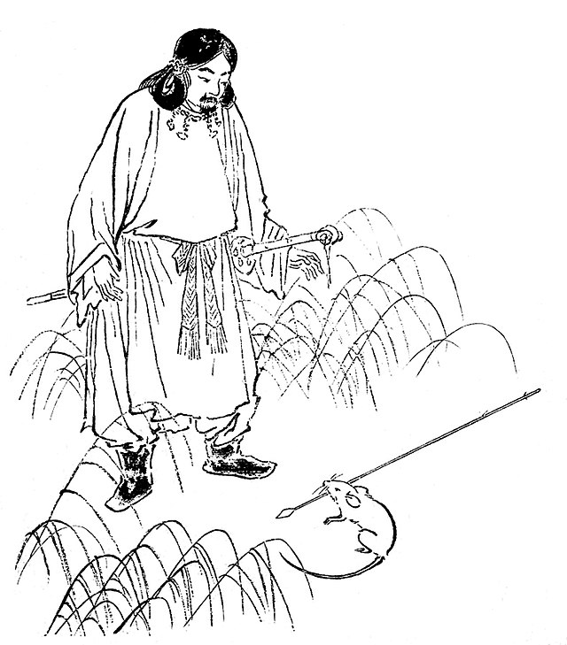 大国主神と鼠 - Ōkuninushi and the Field Mouse.（1911年）