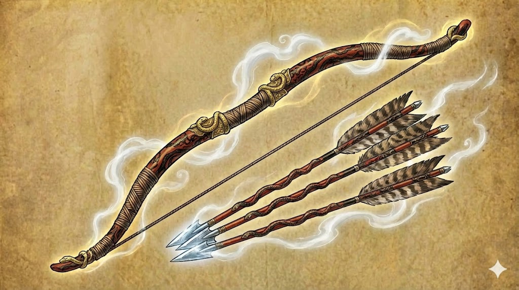 天之麻迦古弓・天之波波矢イメージ