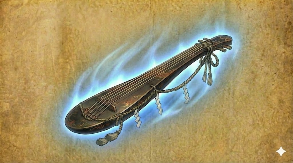 天の詔琴（アメノノリゴト）イメージ