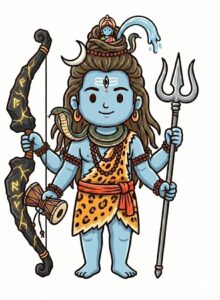 ピナーカを持ったシヴァ