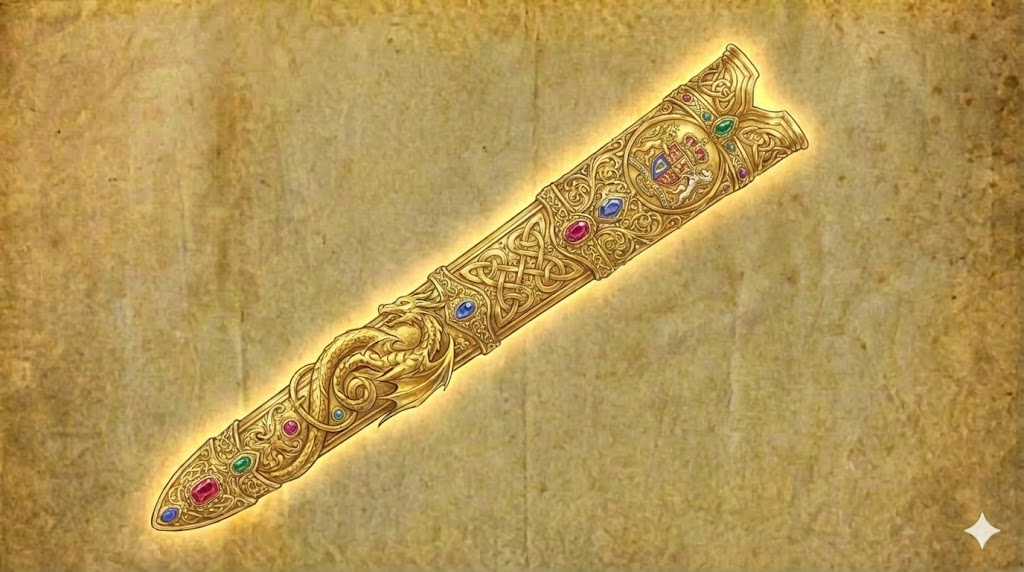 エクスカリバーの魔法の鞘イメージ