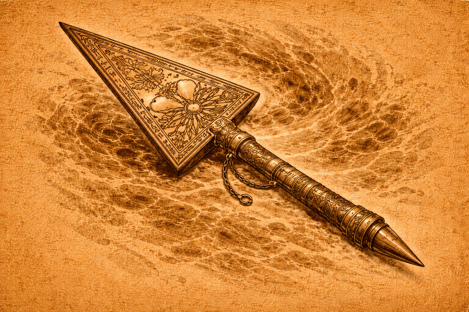 マルル(三角の鍬)のイメージ