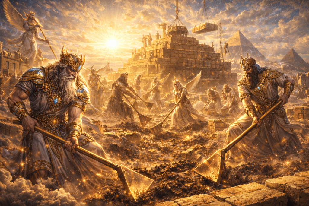 エサギラ神殿建設イメージ