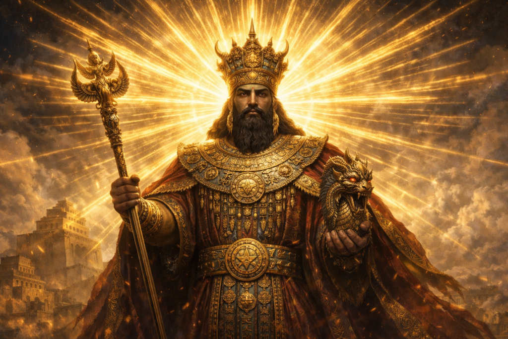 マルドゥクの後光イメージ