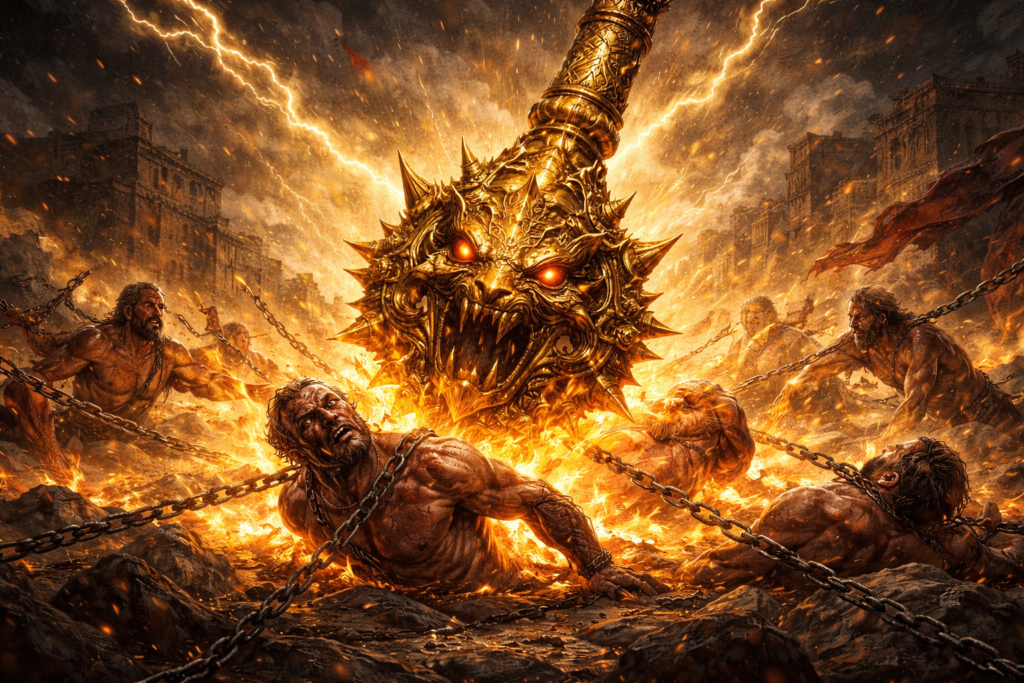 神罰を下すメイスイメージ