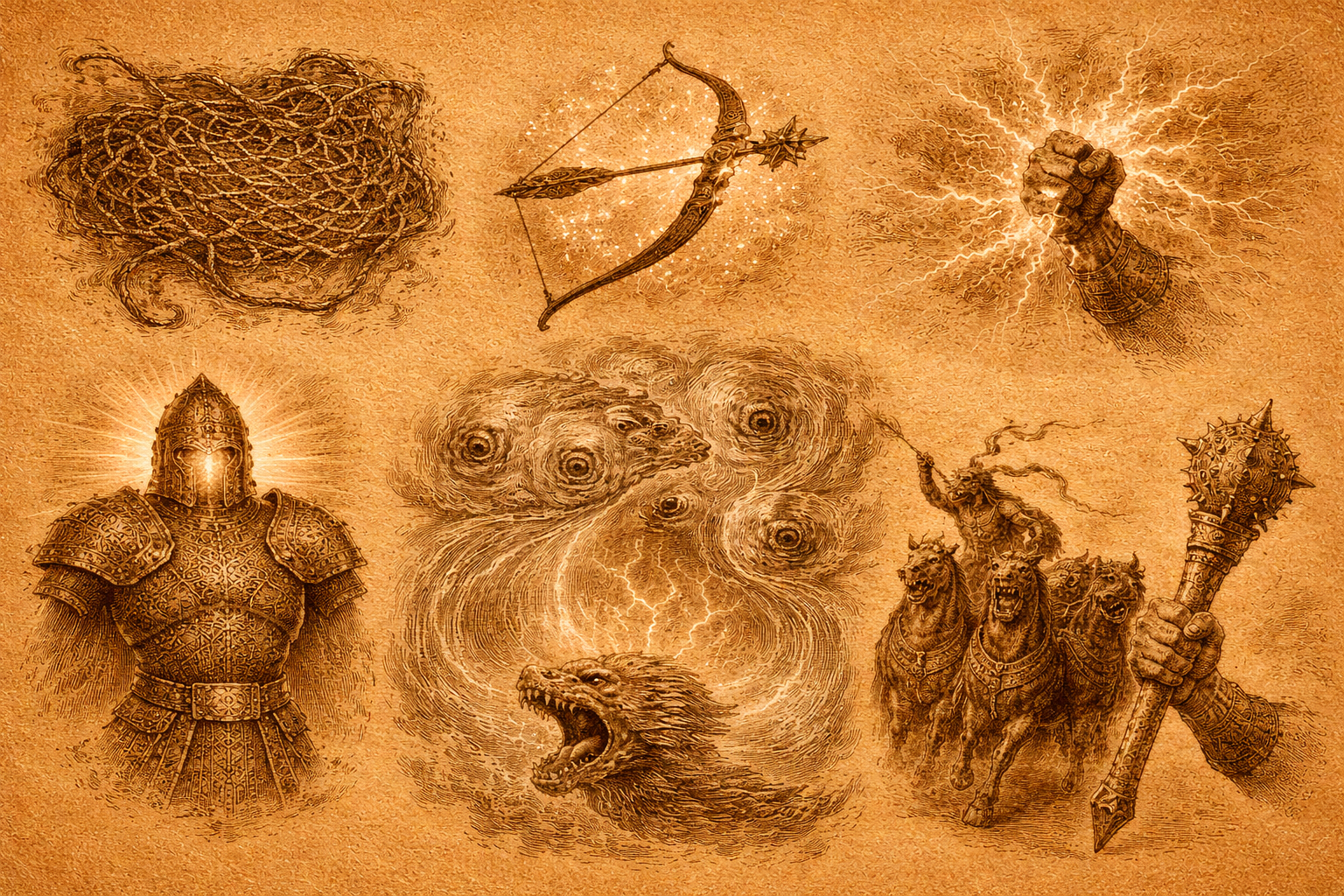 マルドゥクの武器・装備7種イメージ