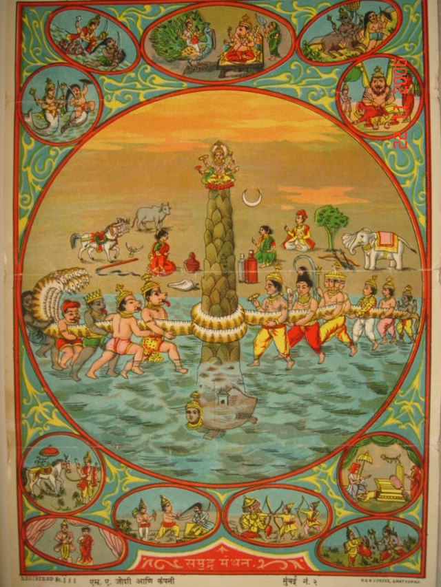 Samudra manthan.（1910年）