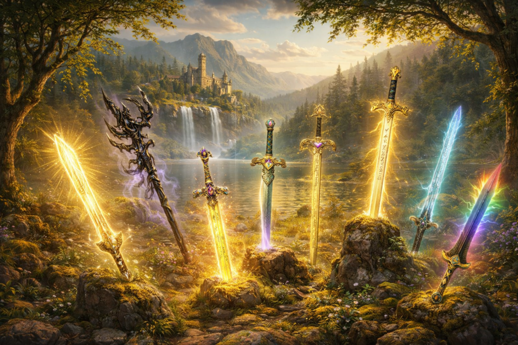 ケルト神話・アーサー王伝説最強武器ランキングTOP10