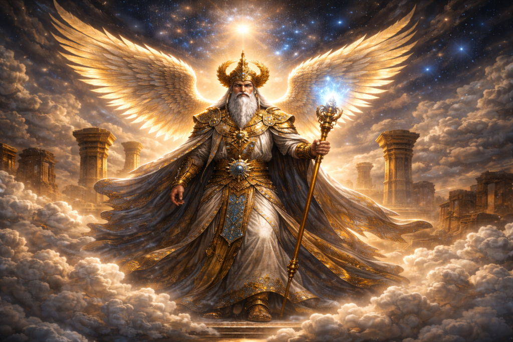 天空神アヌのイメージ