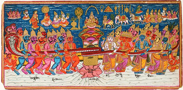 The Churning of the Ocean of Milk (6124603065).