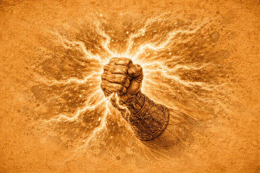 マルドゥクの雷霆 / 稲妻イメージ