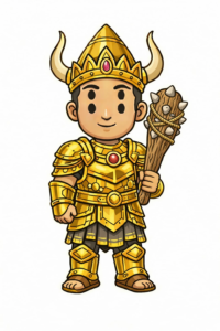 破邪の棍棒(メイス)を持ったマルドゥク