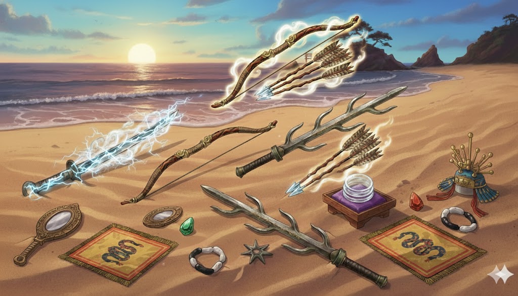 日本神話最強武器ランキングTOP10イメージ