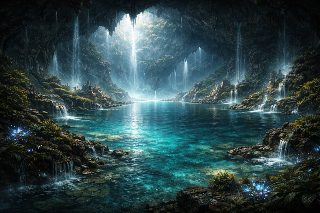 深淵の淡水海（アプスー）イメージ