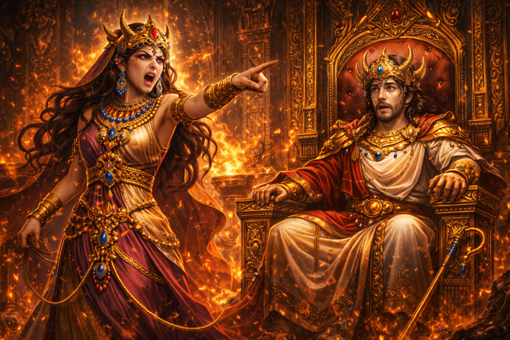 イシュタルの身代わりとなった夫(ドゥムジ)の悲劇イメージ