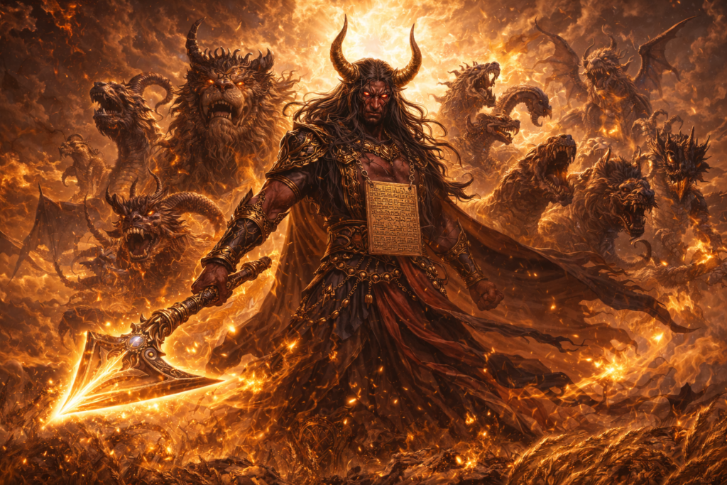 魔神キングーイメージ