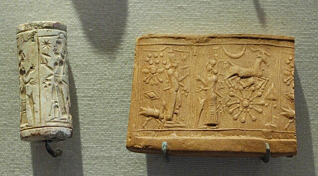 Cylinder seal Shamash Louvre AO9132.