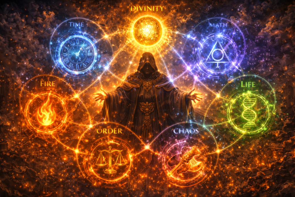 「概念・法則」を操る魔法システムの原点イメージ