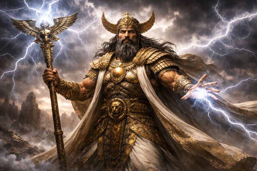 大気と嵐の最高神エンリルイメージ