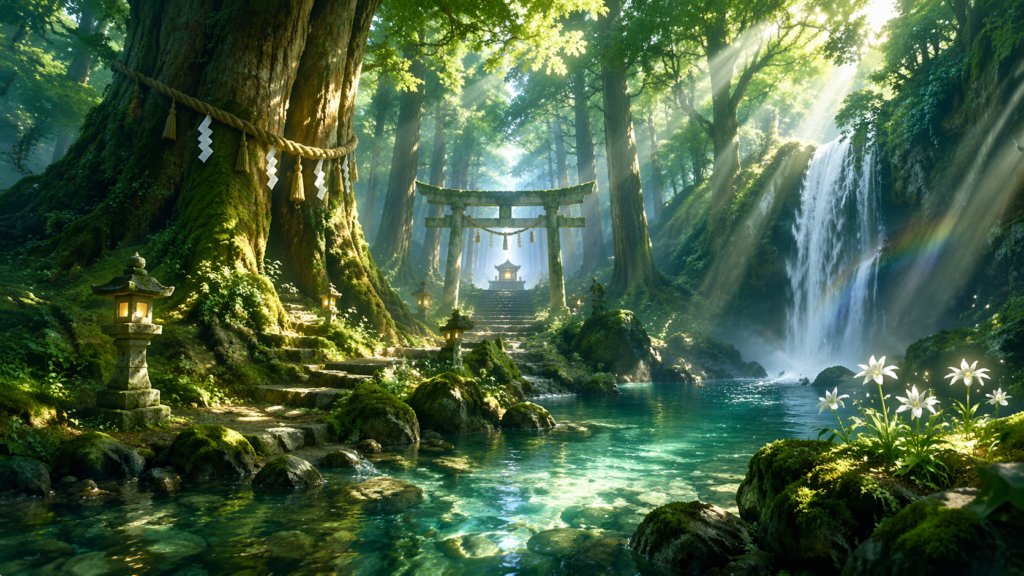 神器が眠る森イメージ