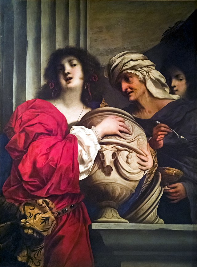 Ca' Rezzonico - Il vaso di Pandora (Inv.70) - Pietro della Vecchia.